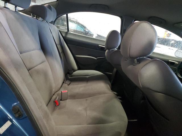 1HGFA16576L056042 - 2006 HONDA CIVIC LX BLUE photo 10