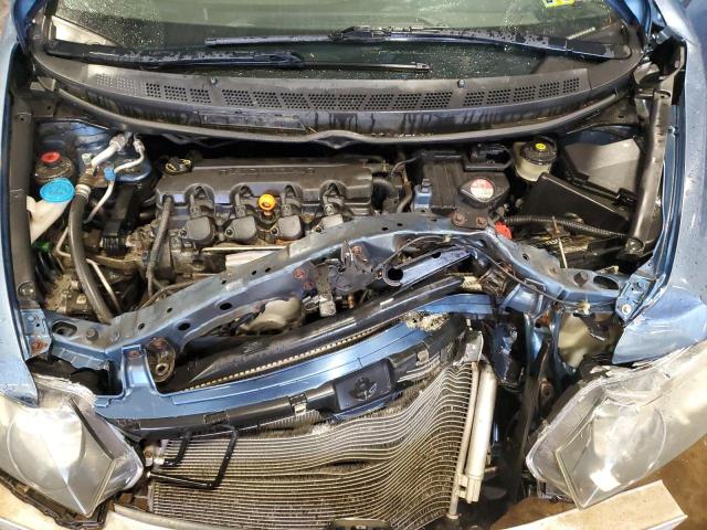 1HGFA16576L056042 - 2006 HONDA CIVIC LX BLUE photo 11