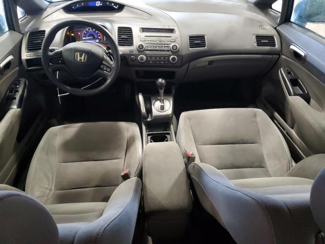 1HGFA16576L056042 - 2006 HONDA CIVIC LX BLUE photo 8