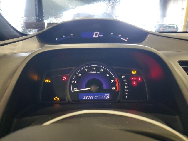 1HGFA16576L056042 - 2006 HONDA CIVIC LX BLUE photo 9