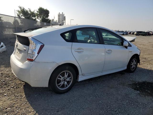 JTDKN3DU3B0321347 - 2011 TOYOTA PRIUS WHITE photo 3
