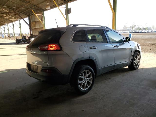 1C4PJLCBXHW548901 - 2017 JEEP CHEROKEE LATITUDE SILVER photo 3