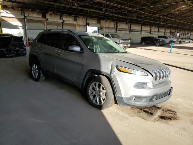 1C4PJLCBXHW548901 - 2017 JEEP CHEROKEE LATITUDE SILVER photo 4