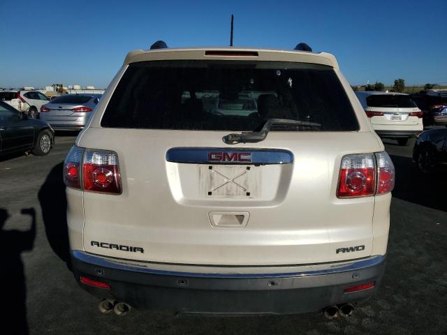1GKKVRED4BJ369715 - 2011 GMC ACADIA SLT-1 WHITE photo 6