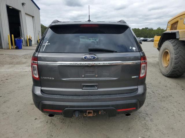 1FM5K8F84FGB57876 - 2015 FORD EXPLORER LIMITED ნაცრისფერი ფოტო 6
