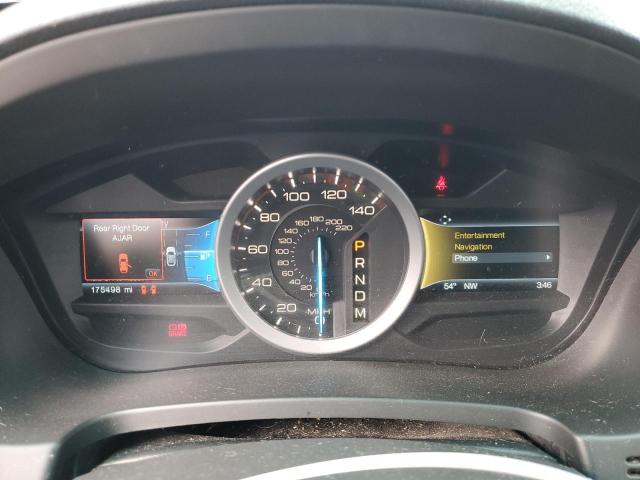 1FM5K8F84FGB57876 - 2015 FORD EXPLORER LIMITED ნაცრისფერი ფოტო 9