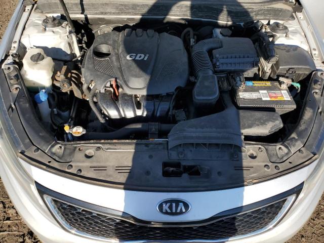 5XXGN4A70EG332738 - 2014 KIA OPTIMA EX SILVER photo 11