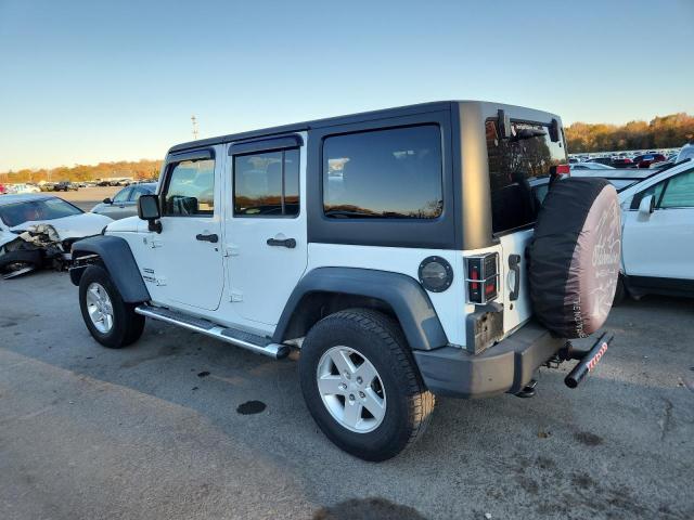 1C4BJWDG7DL529708 - 2013 JEEP WRANGLER U SPORT თეთრი ფოტო 2