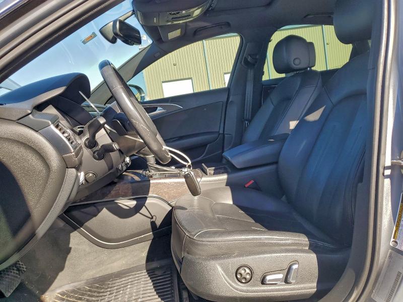 WAUG8AFC6HN101201 - 2017 AUDI A6 PREMIUM PLUS ვერცხლისფერი ფოტო 7