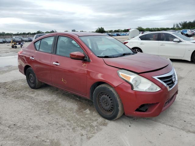 3N1CN7AP3JL816923 - 2018 NISSAN VERSA S RED photo 4