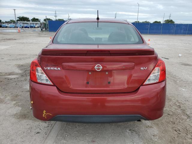 3N1CN7AP3JL816923 - 2018 NISSAN VERSA S RED photo 6