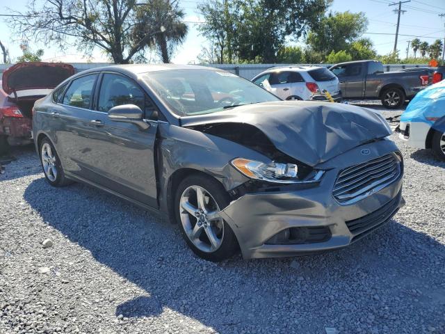 3FA6P0H97DR271612 - 2013 FORD FUSION SE GRAY photo 4