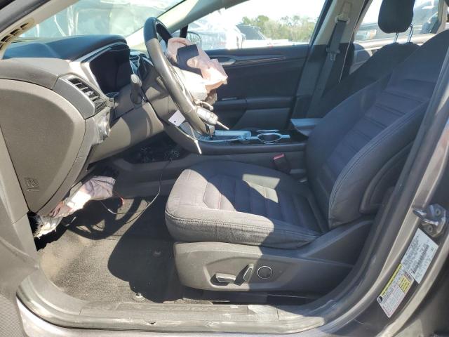 3FA6P0H97DR271612 - 2013 FORD FUSION SE GRAY photo 7