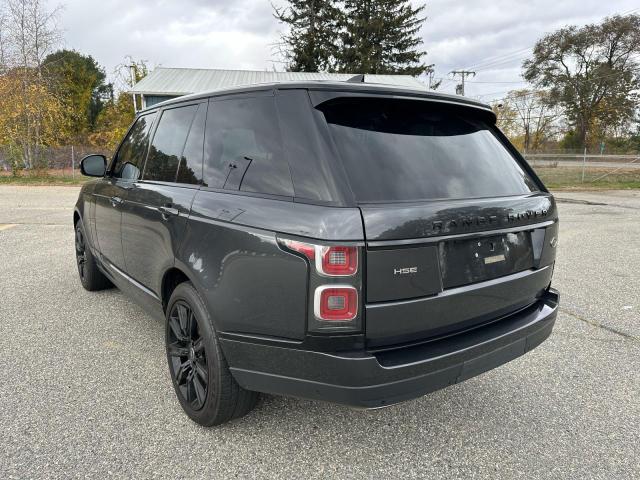 SALGS2SV6KA567137 - 2019 LAND ROVER RANGE ROVE HSE GRAY photo 3