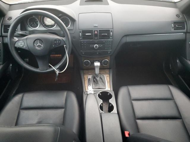 WDDGF81X39F356692 - 2009 MERCEDES-BENZ C 300 4MATIC WHITE photo 8