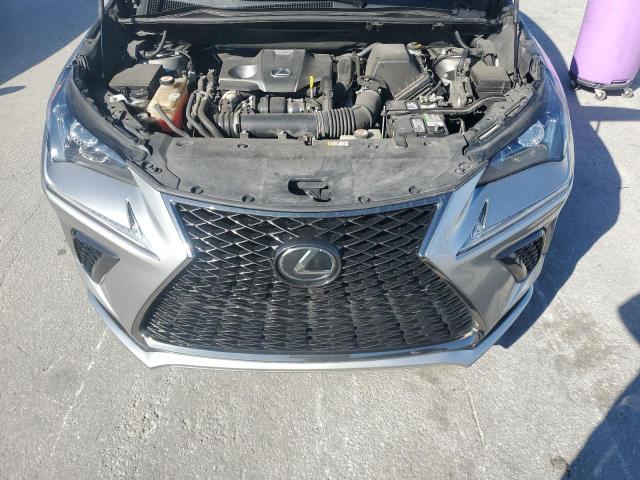 JTJSARBZ5M2192836 - 2021 LEXUS NX 300 BASE ვერცხლისფერი ფოტო 12