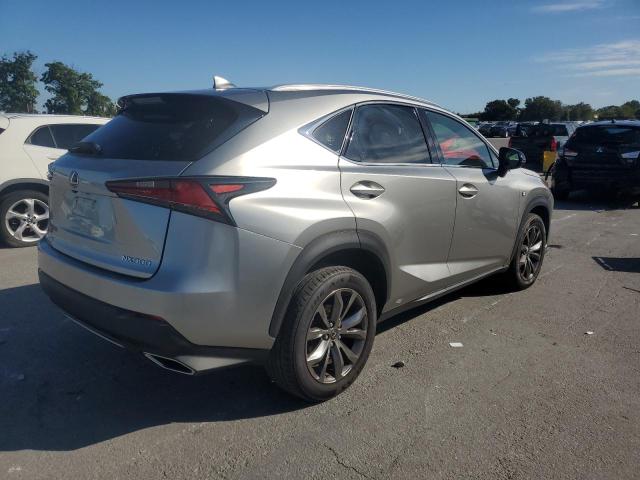 JTJSARBZ5M2192836 - 2021 LEXUS NX 300 BASE ვერცხლისფერი ფოტო 3