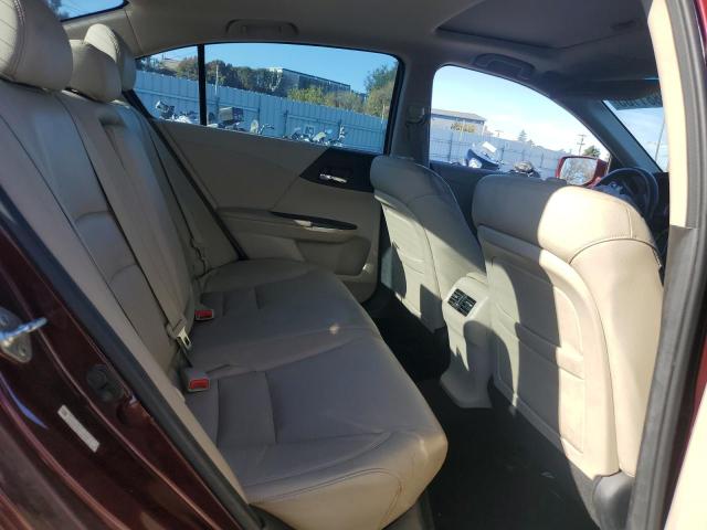 1HGCR2F83DA054860 - 2013 HONDA ACCORD EXL MAROON photo 10
