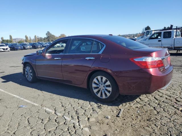 1HGCR2F83DA054860 - 2013 HONDA ACCORD EXL MAROON photo 2