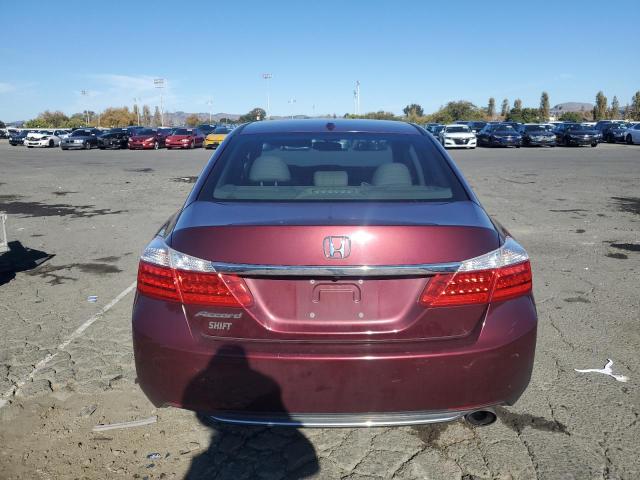 1HGCR2F83DA054860 - 2013 HONDA ACCORD EXL MAROON photo 6