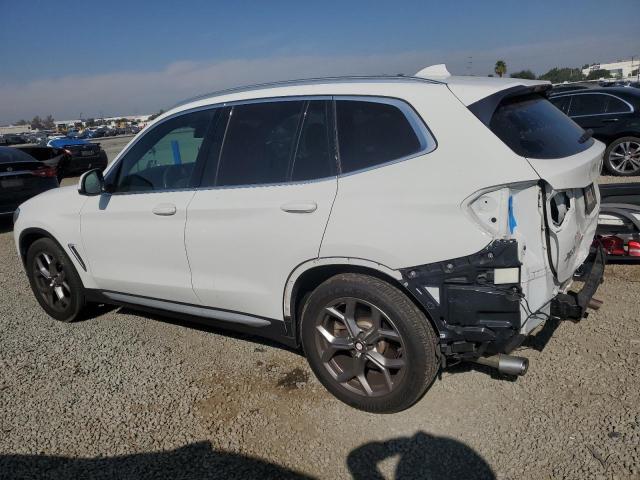 5UXTY3C0XM9G01213 - 2021 BMW X3 SDRIVE30I WHITE photo 2