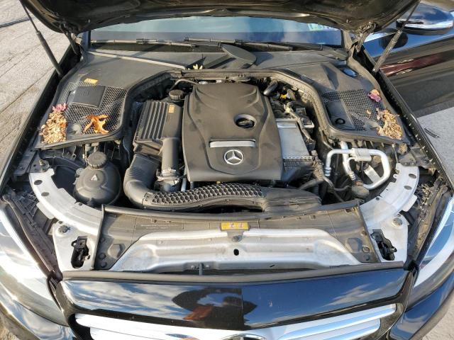 55SWF4KB4GU107027 - 2016 MERCEDES-BENZ C 300 4MATIC BLACK photo 11
