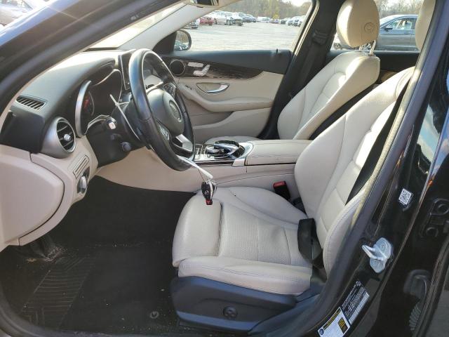 55SWF4KB4GU107027 - 2016 MERCEDES-BENZ C 300 4MATIC BLACK photo 7