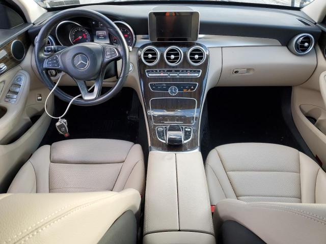 55SWF4KB4GU107027 - 2016 MERCEDES-BENZ C 300 4MATIC BLACK photo 8