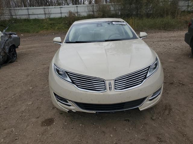 3LN6L2LU6FR604345 - 2015 LINCOLN MKZ HYBRID WHITE photo 5
