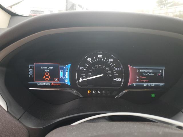 3LN6L2LU6FR604345 - 2015 LINCOLN MKZ HYBRID WHITE photo 9