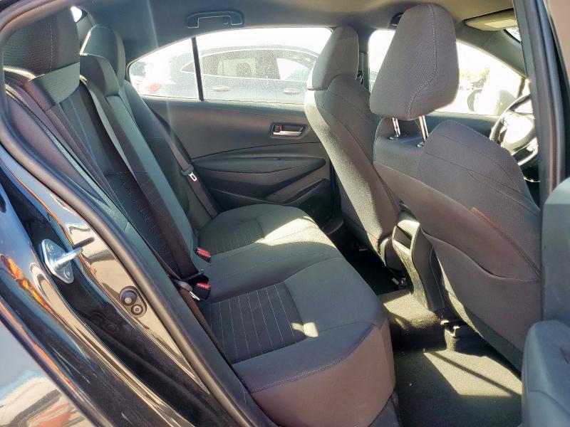 JTDS4MCE0MJ067502 - 2021 TOYOTA COROLLA SE BLACK photo 10