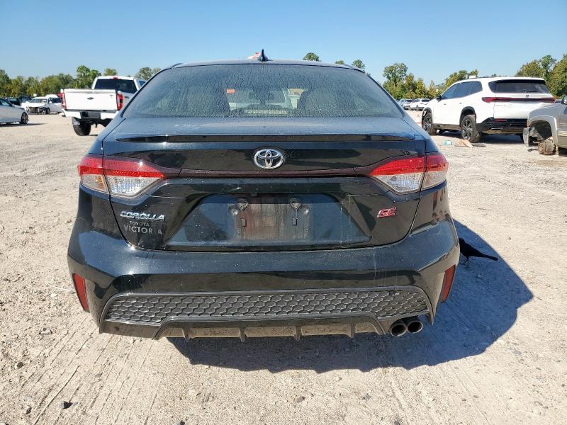 JTDS4MCE0MJ067502 - 2021 TOYOTA COROLLA SE BLACK photo 6