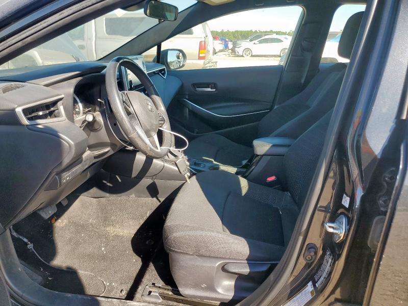 JTDS4MCE0MJ067502 - 2021 TOYOTA COROLLA SE BLACK photo 7