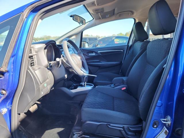 3HGGK5H56HM708303 - 2017 HONDA FIT LX BLUE photo 7