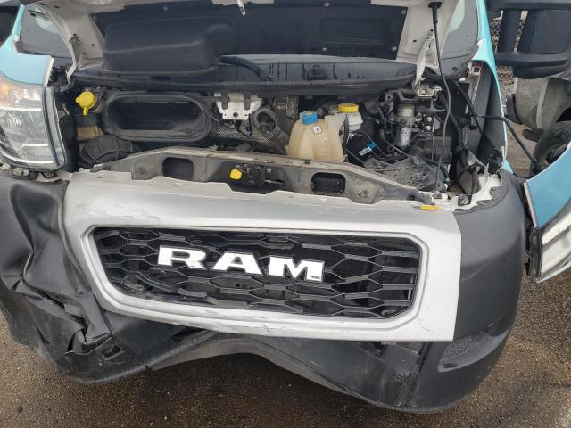 3C6LRVDG4ME530452 - 2021 RAM PROMASTER 2500 HIGH BLUE photo 12