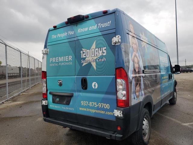 3C6LRVDG4ME530452 - 2021 RAM PROMASTER 2500 HIGH BLUE photo 3