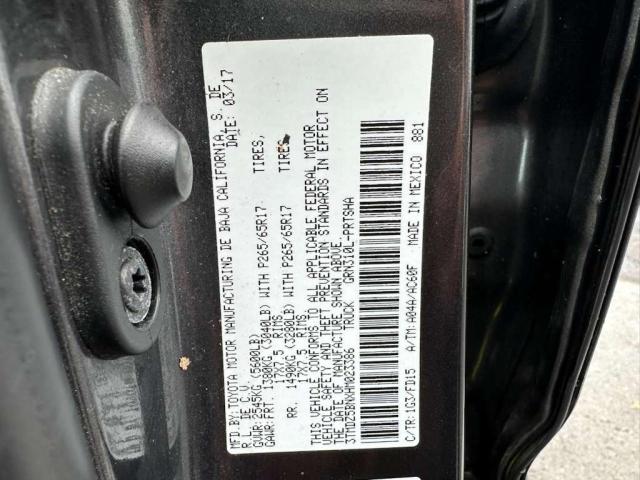 3TMDZ5BNXHM023386 - 2017 TOYOTA TACOMA DOUBLE CAB 黑色 照片 10