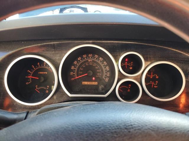 5TFRM5F17AX020148 - 2010 TOYOTA TUNDRA DOUBLE CAB SR5 GRAY photo 9