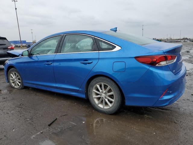 5NPE24AF4KH754910 - 2019 HYUNDAI SONATA SE Mavi foto 2