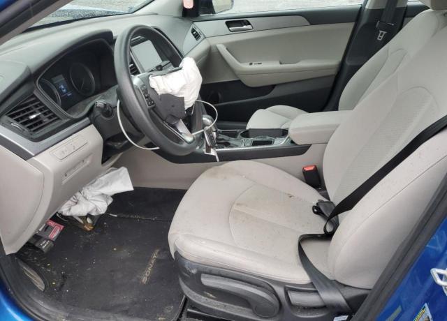 5NPE24AF4KH754910 - 2019 HYUNDAI SONATA SE Mavi foto 7