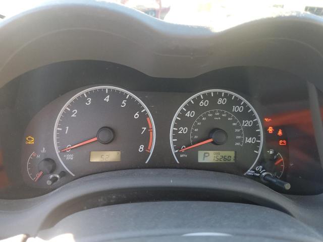 1NXBU4EE8AZ367971 - 2010 TOYOTA COROLLA BASE 灰色 照片 9