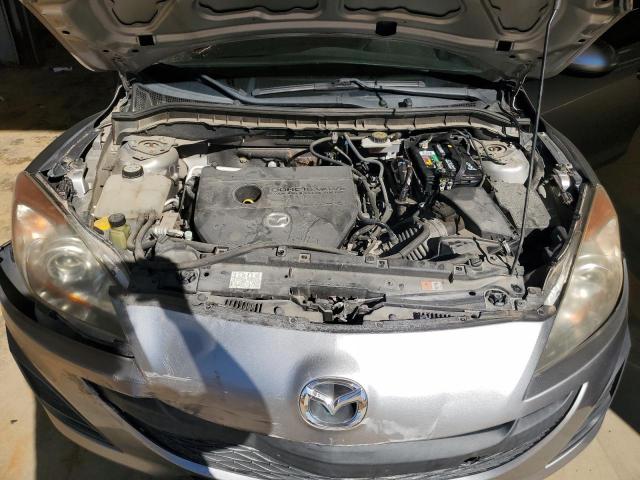 JM1BL1VGXB1370798 - 2011 MAZDA 3 I SILVER photo 11