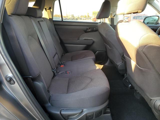 5TDKDRAH5PS521843 - 2023 TOYOTA HIGHLANDER L CHARCOAL photo 10