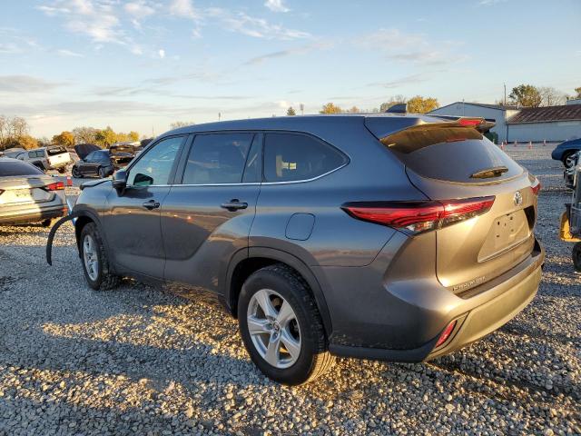 5TDKDRAH5PS521843 - 2023 TOYOTA HIGHLANDER L CHARCOAL photo 2