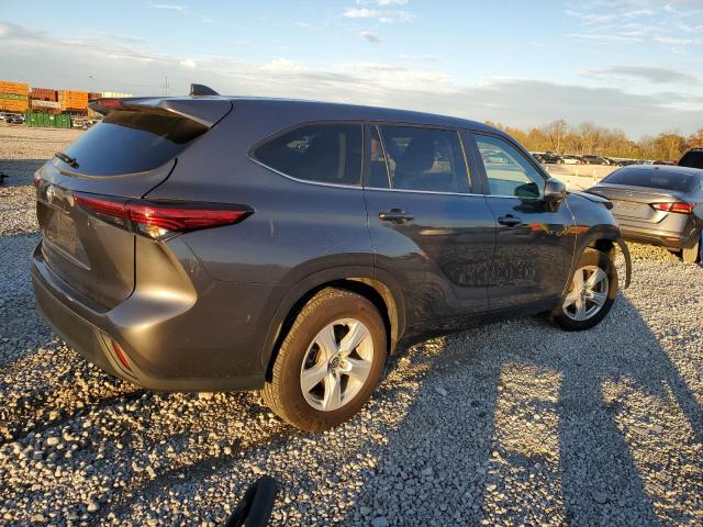 5TDKDRAH5PS521843 - 2023 TOYOTA HIGHLANDER L CHARCOAL photo 3