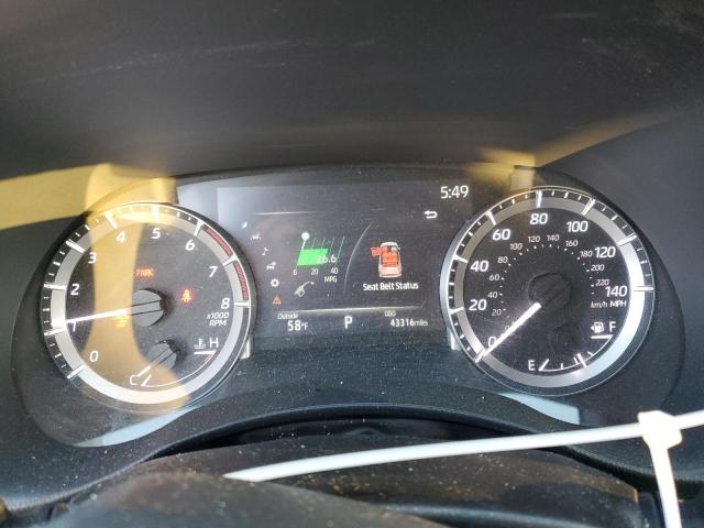 5TDKDRAH5PS521843 - 2023 TOYOTA HIGHLANDER L CHARCOAL photo 9