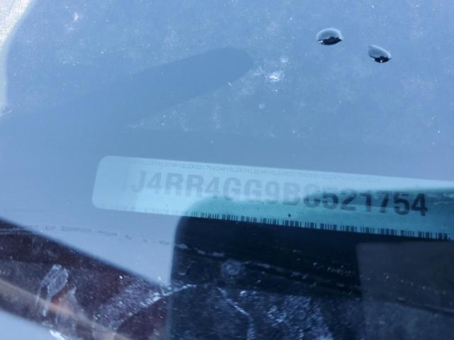 1J4RR4GG9BC521754 - 2011 JEEP GRAND CHER LAREDO Червоний фото 13