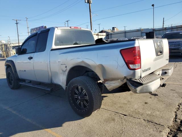 1N6AA06A28N322829 - 2008 NISSAN TITAN XE SILVER photo 2