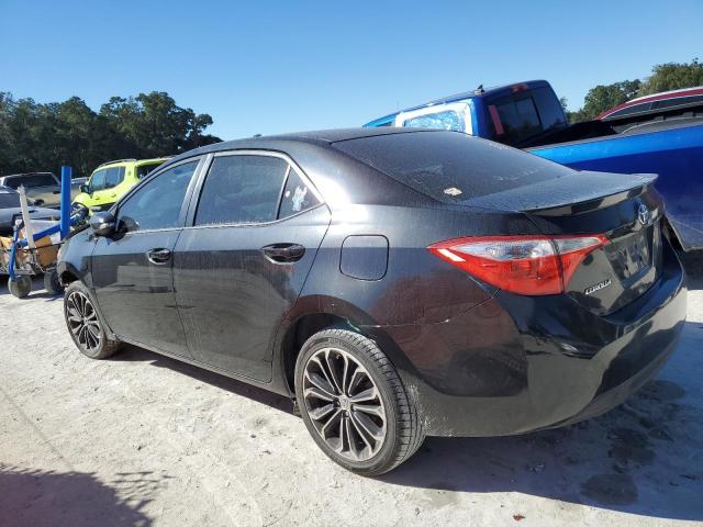 2T1BURHE4FC478096 - 2015 TOYOTA COROLLA L BLACK photo 2