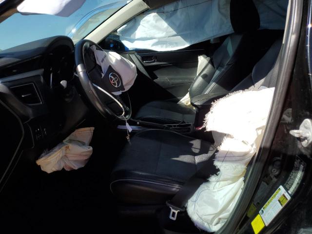 2T1BURHE4FC478096 - 2015 TOYOTA COROLLA L BLACK photo 7